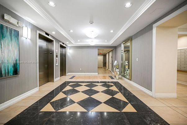 Elevator, Interior, Recessed Lighting