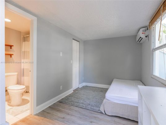 Bathroom, Bedroom, Interior, Recessed Lighting, Wood Texture Flooring