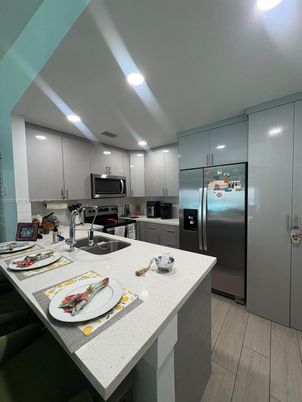 Interior, Kitchen, Recessed Lighting, Stainless Steel Appliances
