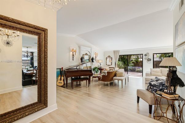 Chandelier, Interior, Living room, Piano, Wood Texture Flooring