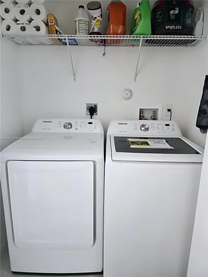 Interior, Washer