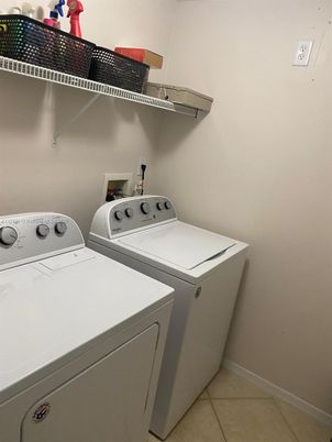 Interior, Washer