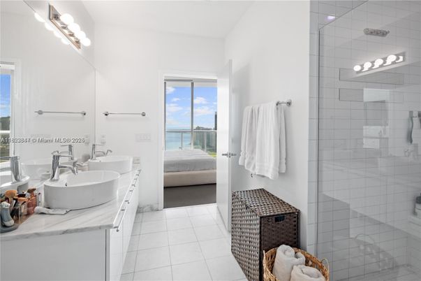 Bathroom, Dual Sink Vanities, Glass Shower, Interior, Water