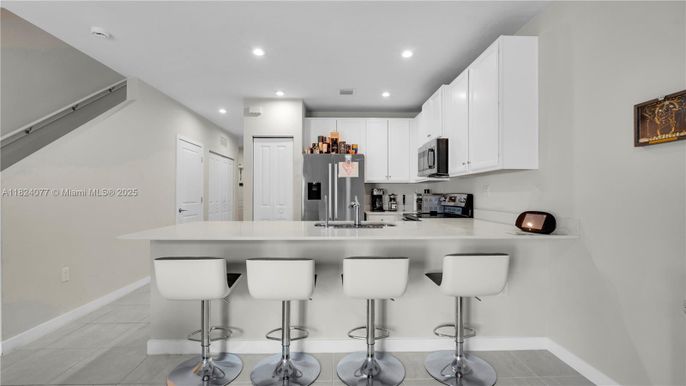 Interior, Kitchen, Recessed Lighting, Stainless Steel Appliances