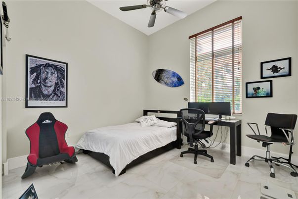 Bedroom, Home Office, Interior, Marble