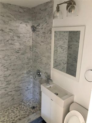 Bathroom, Interior, Marble Walls