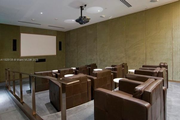 Home Theatre Room, Interior, Projection Screen, Recessed Lighting, Theatre Room