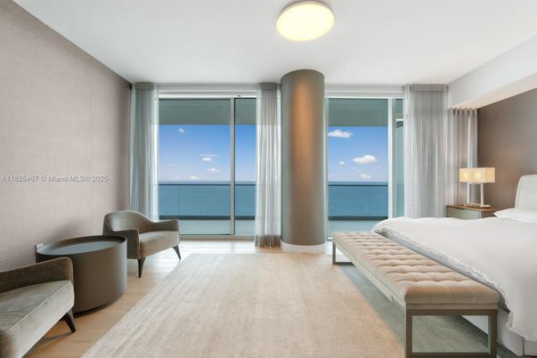 Bedroom, Interior, Water, Wood Texture Flooring