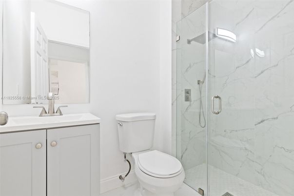 Bathroom, Glass Shower, Interior, Marble Walls