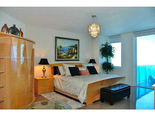 Bedroom, Chandelier, Interior, Wood Texture Flooring