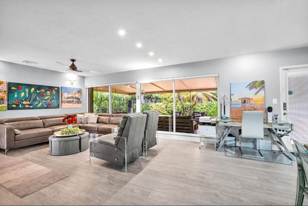 Dining room, Interior, Living room, Recessed Lighting, Wood Texture Flooring