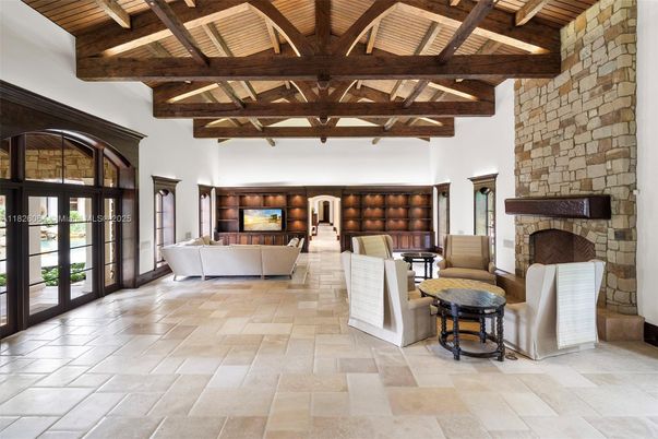 Fireplace, Interior, Living room, Stone Walls, Wooden Beams, Wooden Ceilings