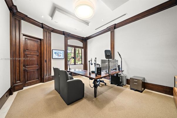 Home Office, Interior, Recessed Lighting