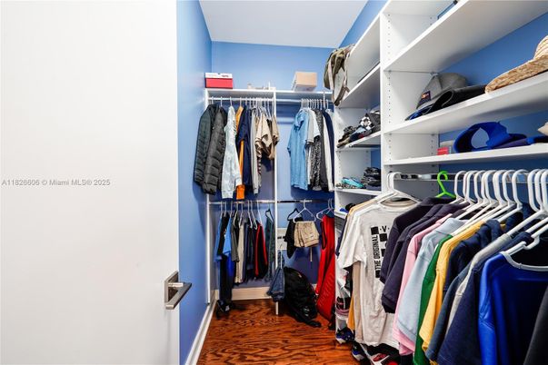 Interior, Walk-in Closets, Wood Texture Flooring
