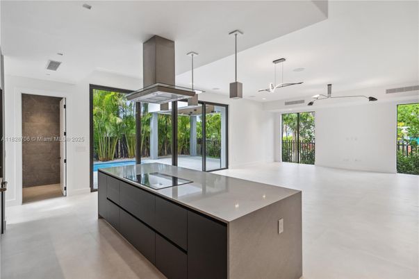 Interior, Kitchen, Pendant Lights, Recessed Lighting