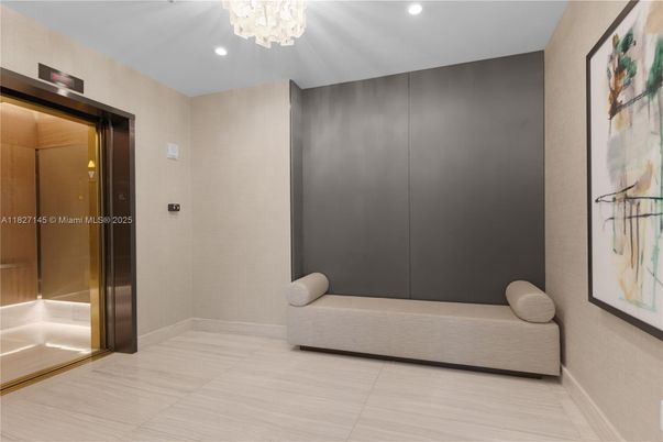 Elevator, Interior, Recessed Lighting
