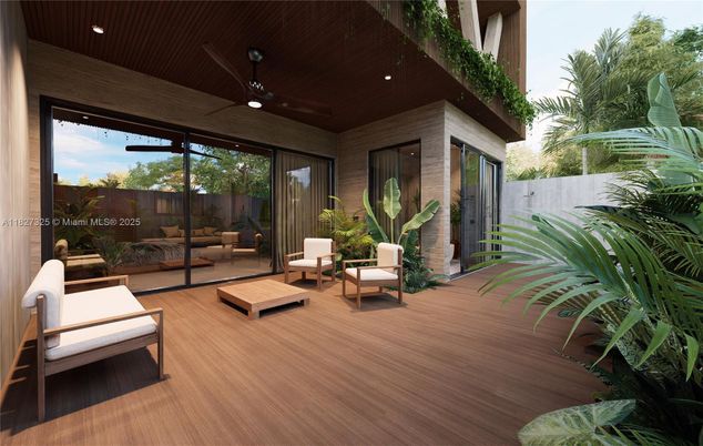 Exterior, Recessed Lighting, Wood Texture Flooring