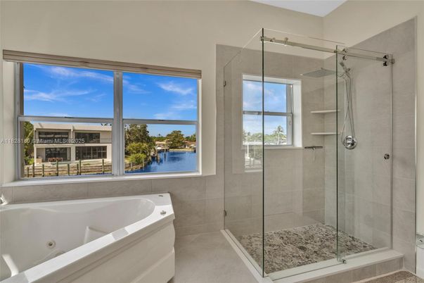 Bathroom, Glass Shower, Interior, Water