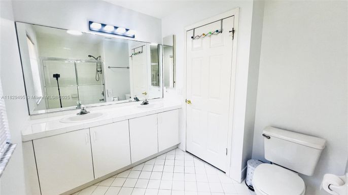 Bathroom, Dual Sink Vanities, Glass Shower, Interior