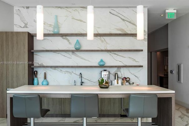 Interior, Marble, Marble Walls, Pendant Lights