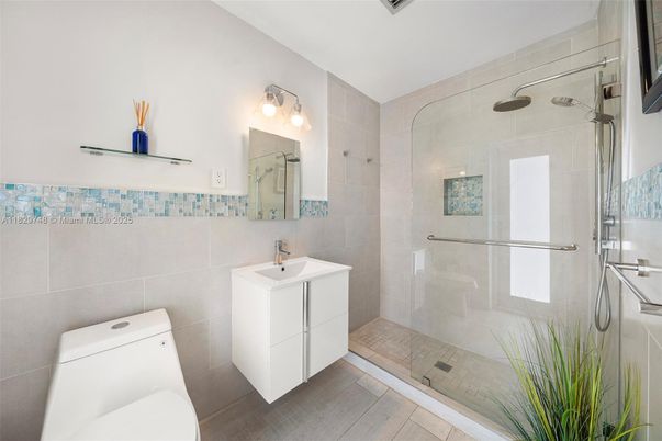Bathroom, Glass Shower, Interior