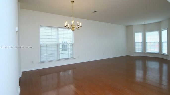Chandelier, Empty room, Interior, Wood Texture Flooring