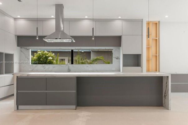 Interior, Kitchen, Pendant Lights, Recessed Lighting
