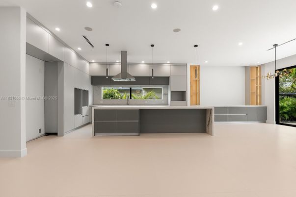 Interior, Kitchen, Pendant Lights, Recessed Lighting