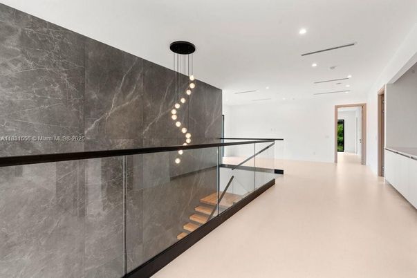 Interior, Marble Walls, Pendant Lights, Recessed Lighting