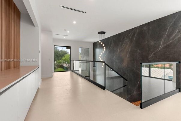 Interior, Marble Walls, Pendant Lights, Recessed Lighting