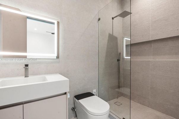 Bathroom, Glass Shower, Interior