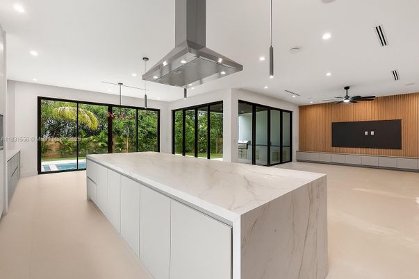 Interior, Kitchen, Pendant Lights, Recessed Lighting