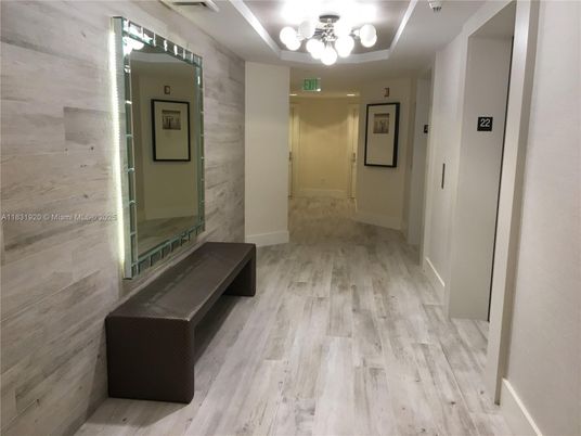 Elevator, Interior, Wood Texture Flooring