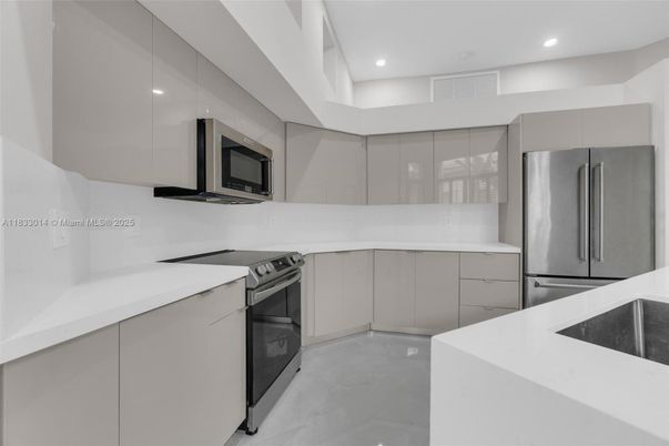 Interior, Kitchen, Recessed Lighting, Stainless Steel Appliances