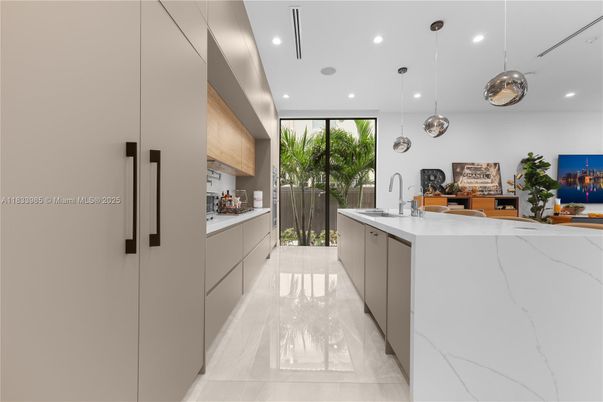 Interior, Kitchen, Pendant Lights, Recessed Lighting