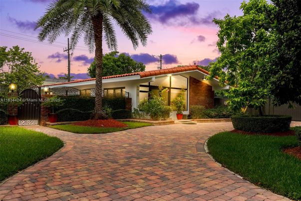 Backyard, Exterior, Facade, Spanish Mediterranean