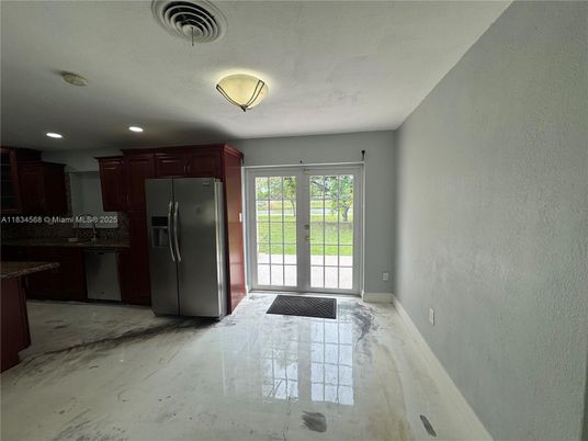Interior, Kitchen, Marble, Recessed Lighting