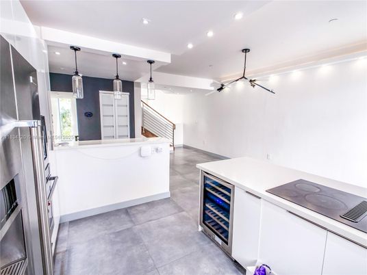 Bathroom, Empty room, Interior, Pendant Lights, Wood Texture Flooring
