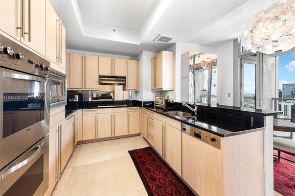 Interior, Kitchen, Recessed Lighting, Stainless Steel Appliances, Water