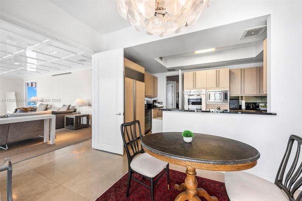 Dining room, Interior, Kitchen, Living room, Recessed Lighting, Stainless Steel Appliances