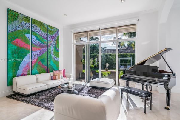 Interior, Living room, Piano, Recessed Lighting