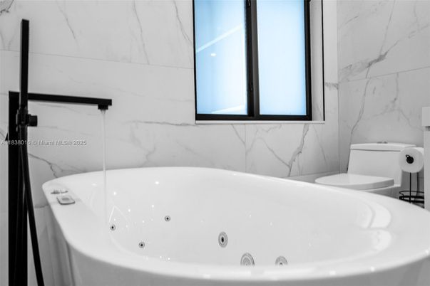 Bathroom, Interior, Marble Walls