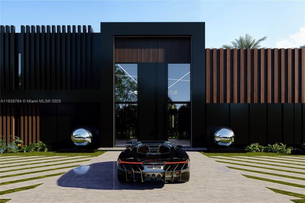 Exterior, Facade, Modern