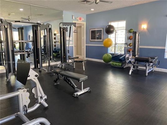 Fitness Equipment, Gym, Interior