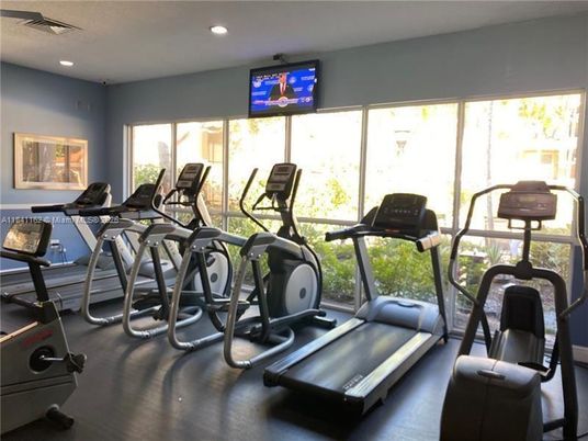 Fitness Equipment, Gym, Interior, Recessed Lighting