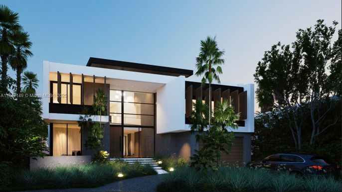 Exterior, Facade, Modern