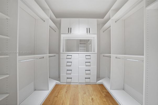 Interior, Walk-in Closets, Wood Texture Flooring