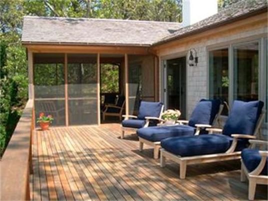 Exterior, Wood Texture Flooring, Brick Facade