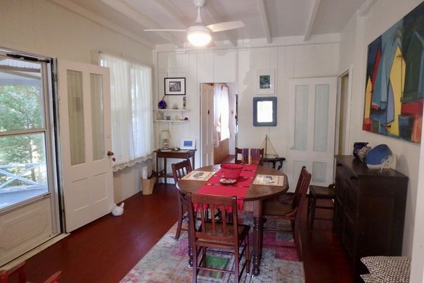 Interior, Wood Texture Flooring, Dining room, Pendant Lights