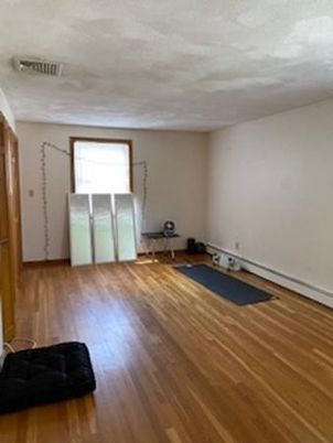 Fitness Equipment, Interior, Wood Texture Flooring